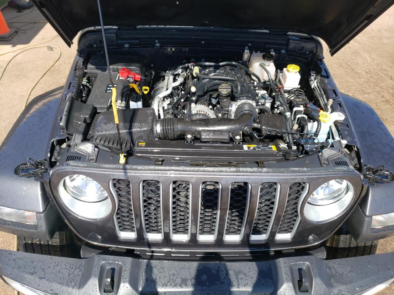 2023 Jeep Gladiator Overland VIN: 1C6HJTFGXPL566141 Lot: 58218024