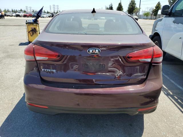  KIA FORTE 2018 Бургунди