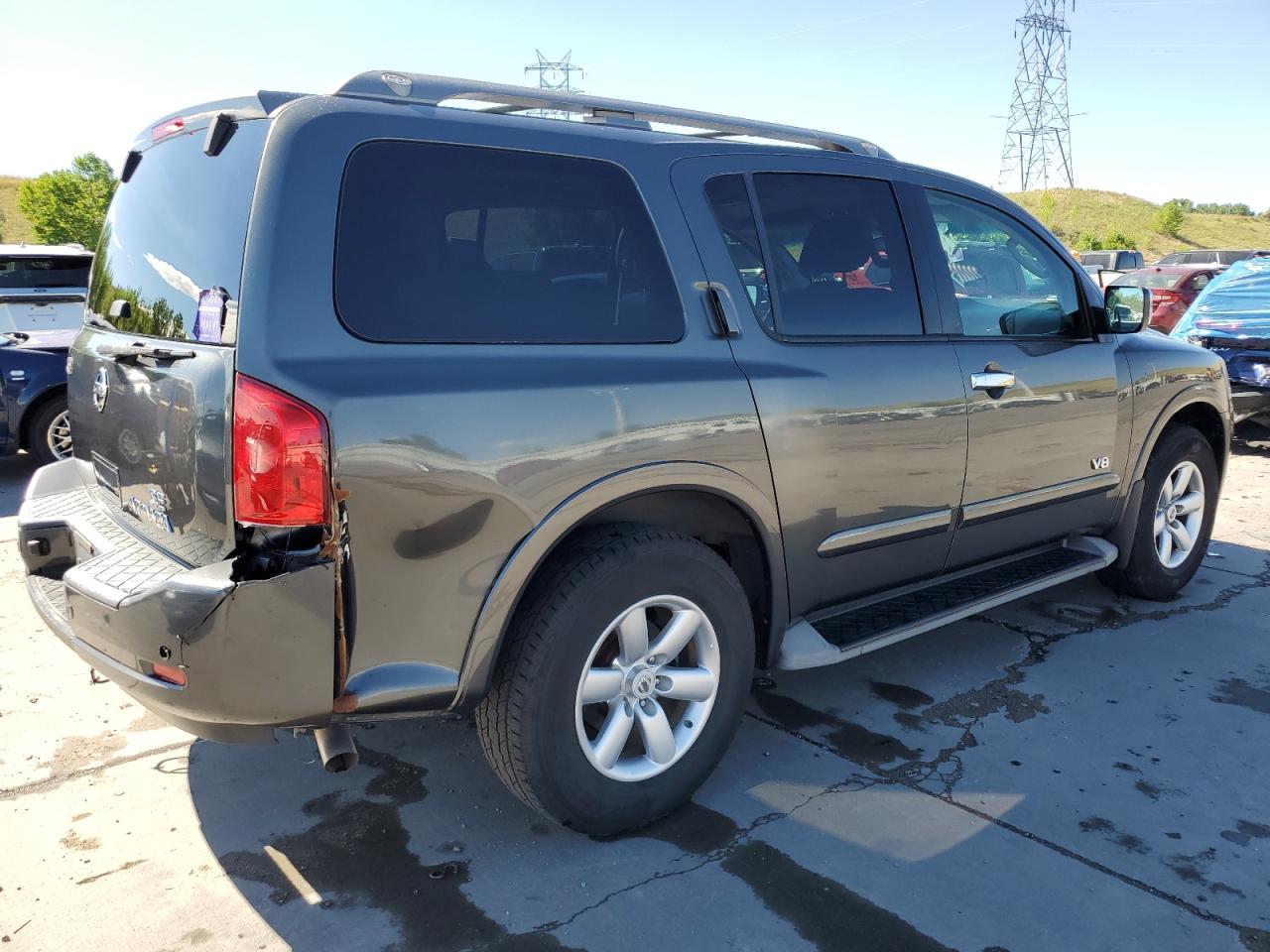 2008 Nissan Armada Se VIN: 5N1BA08D68N624022 Lot: 61241754