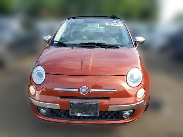  FIAT 500 2012 Оранжевий