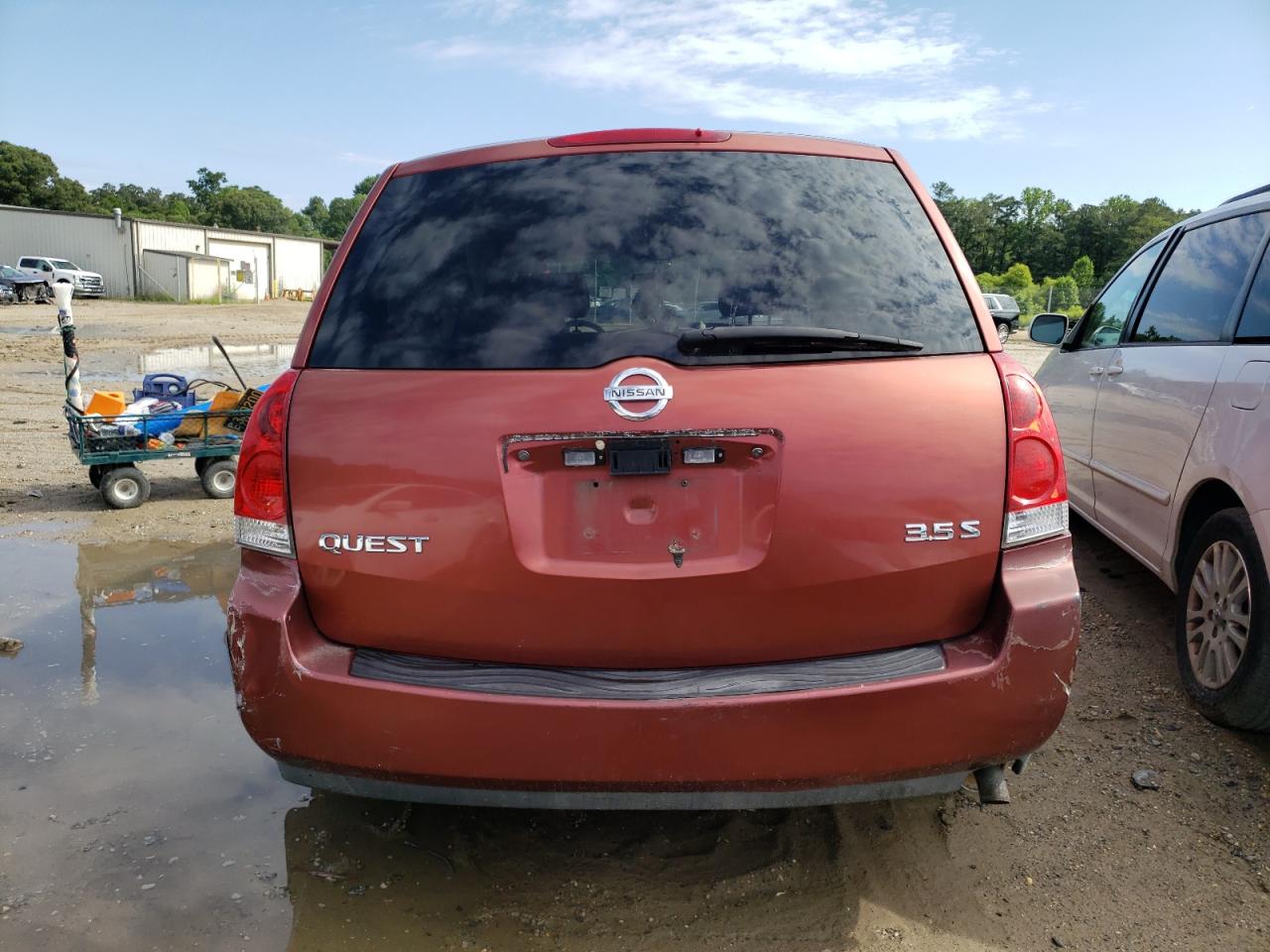 2004 Nissan Quest S VIN: 5N1BV28U54N337345 Lot: 58270304