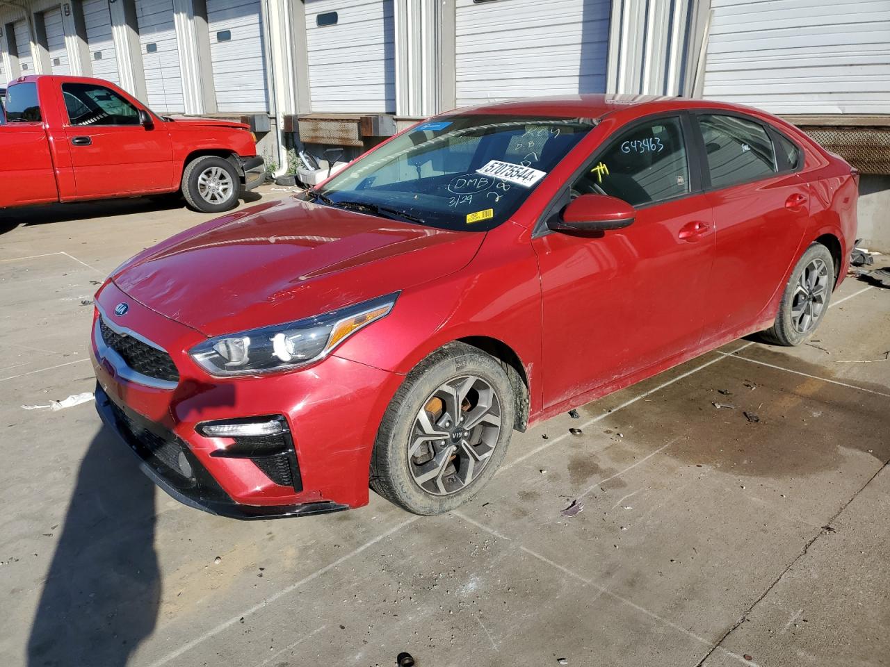 2021 Kia Forte Fe VIN: 3KPF24AD8ME284407 Lot: 57075544