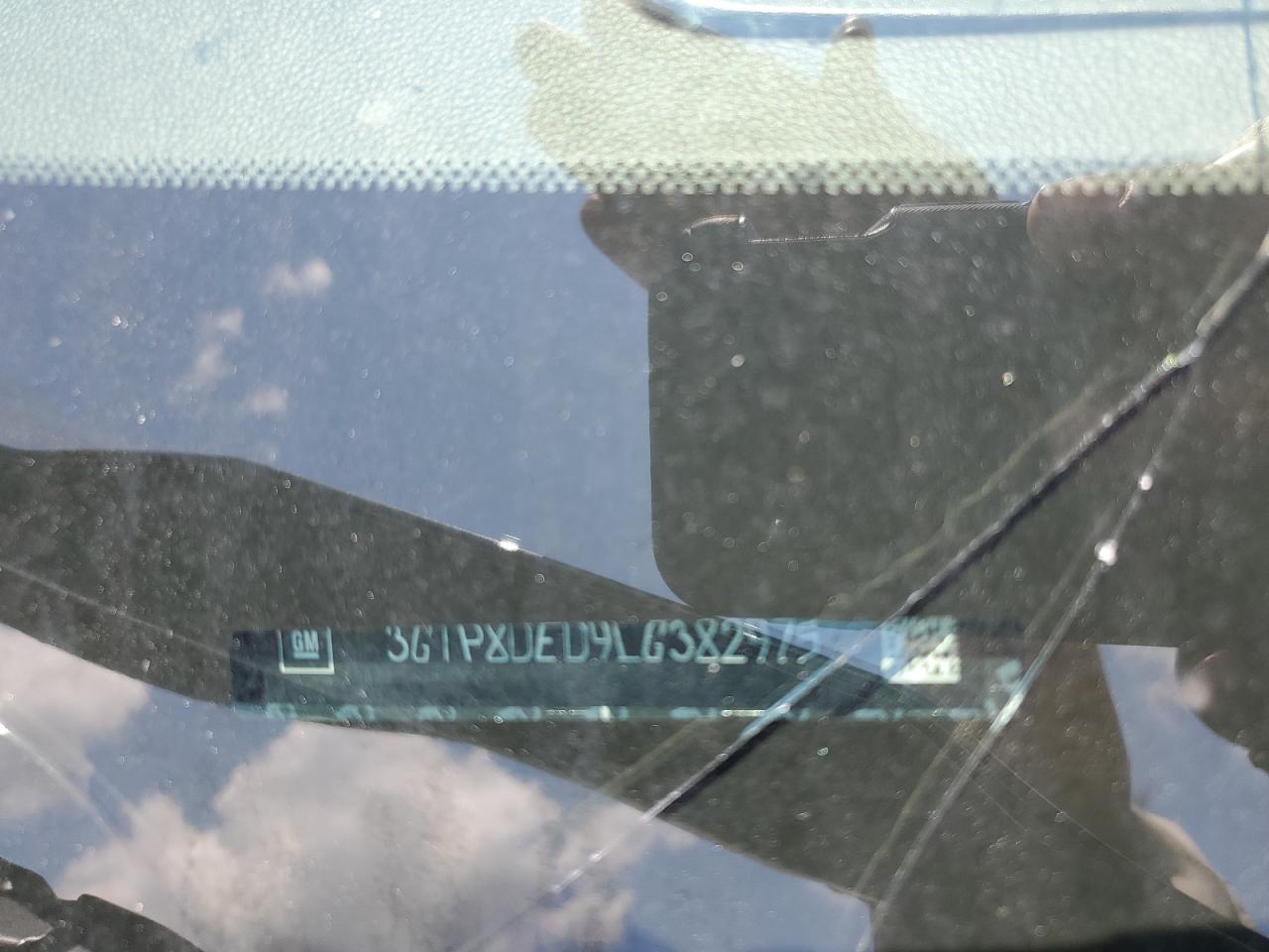 2020 GMC Sierra C1500 Slt VIN: 3GTP8DED9LG382975 Lot: 59280174