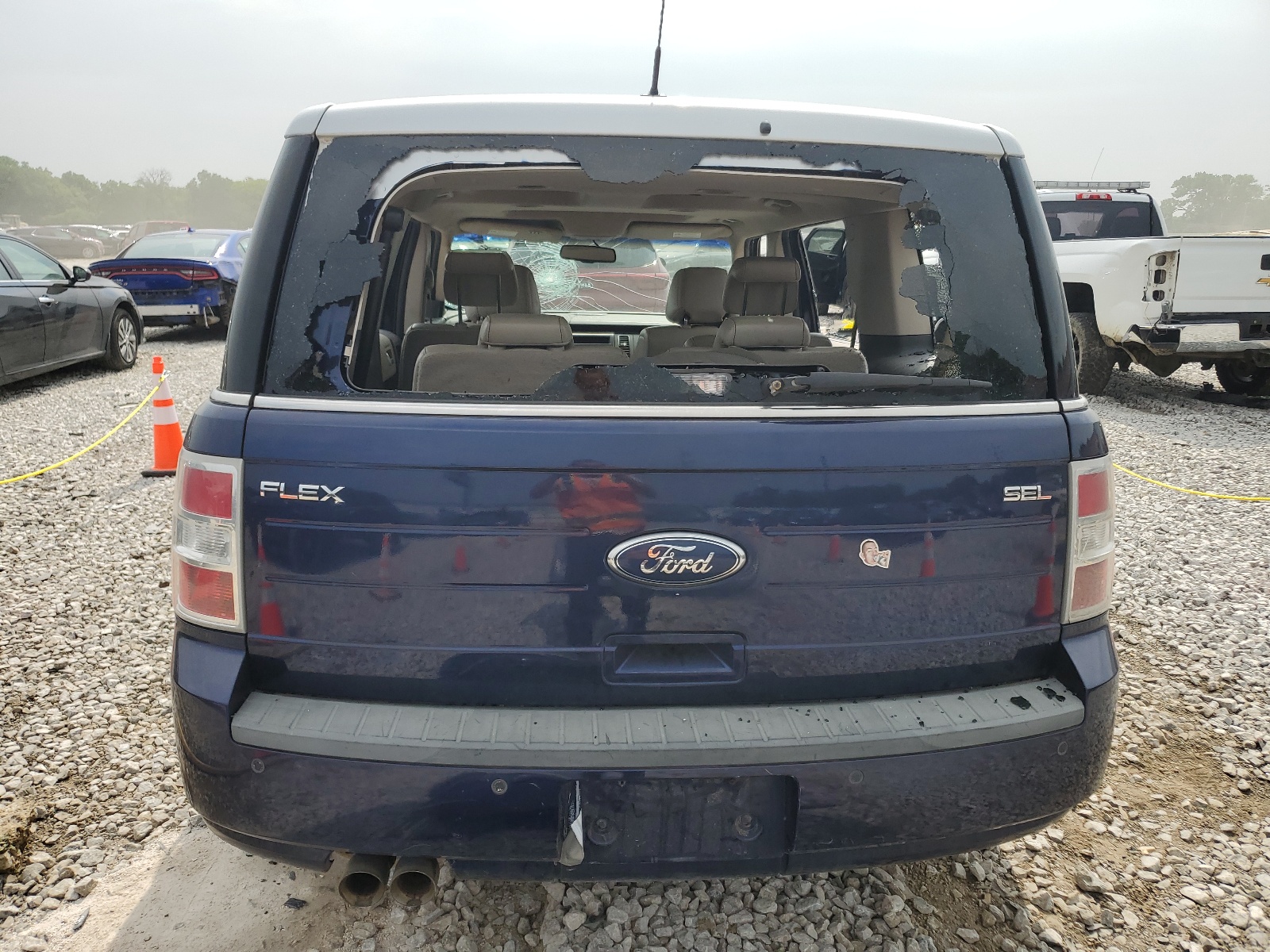 2FMGK5CC7BBD08310 2011 Ford Flex Sel