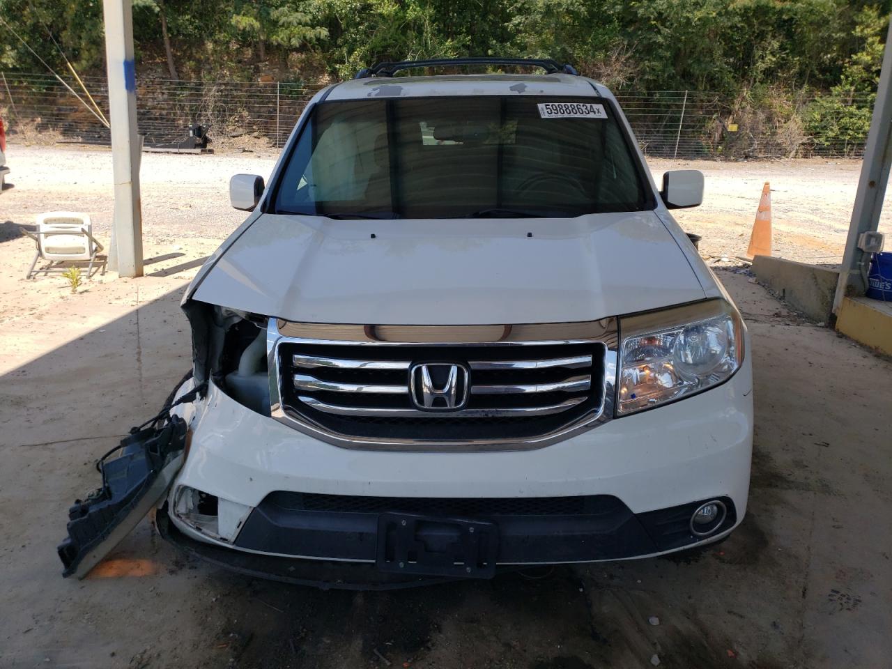 2015 Honda Pilot Exl VIN: 5FNYF4H53FB045890 Lot: 59888634