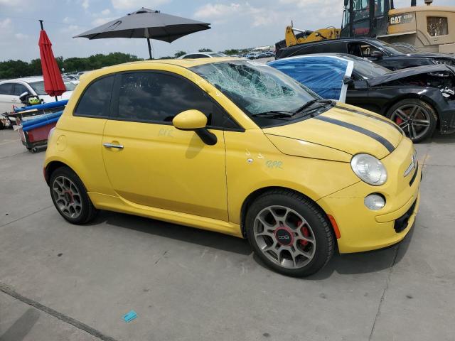  FIAT 500 2013 Желтый