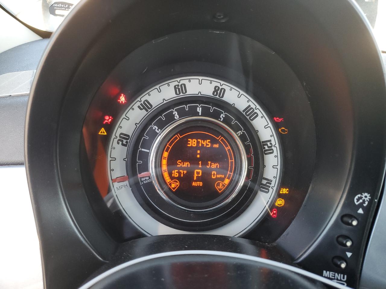 2015 Fiat 500 Pop VIN: 3C3CFFAR6FT613641 Lot: 57946854