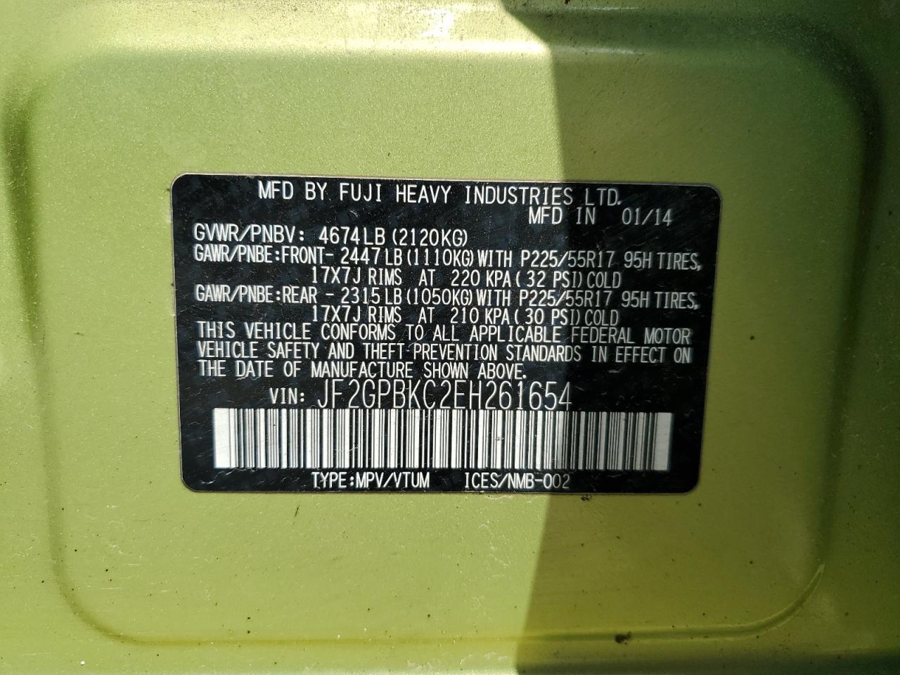 2014 Subaru XV - Image 13
