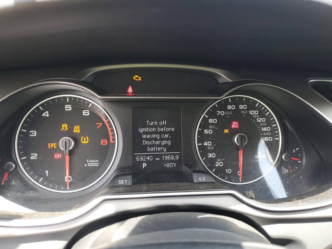 2013 Audi A4 Premium VIN: WAUBFAFLXDN032751 Lot: 58132934