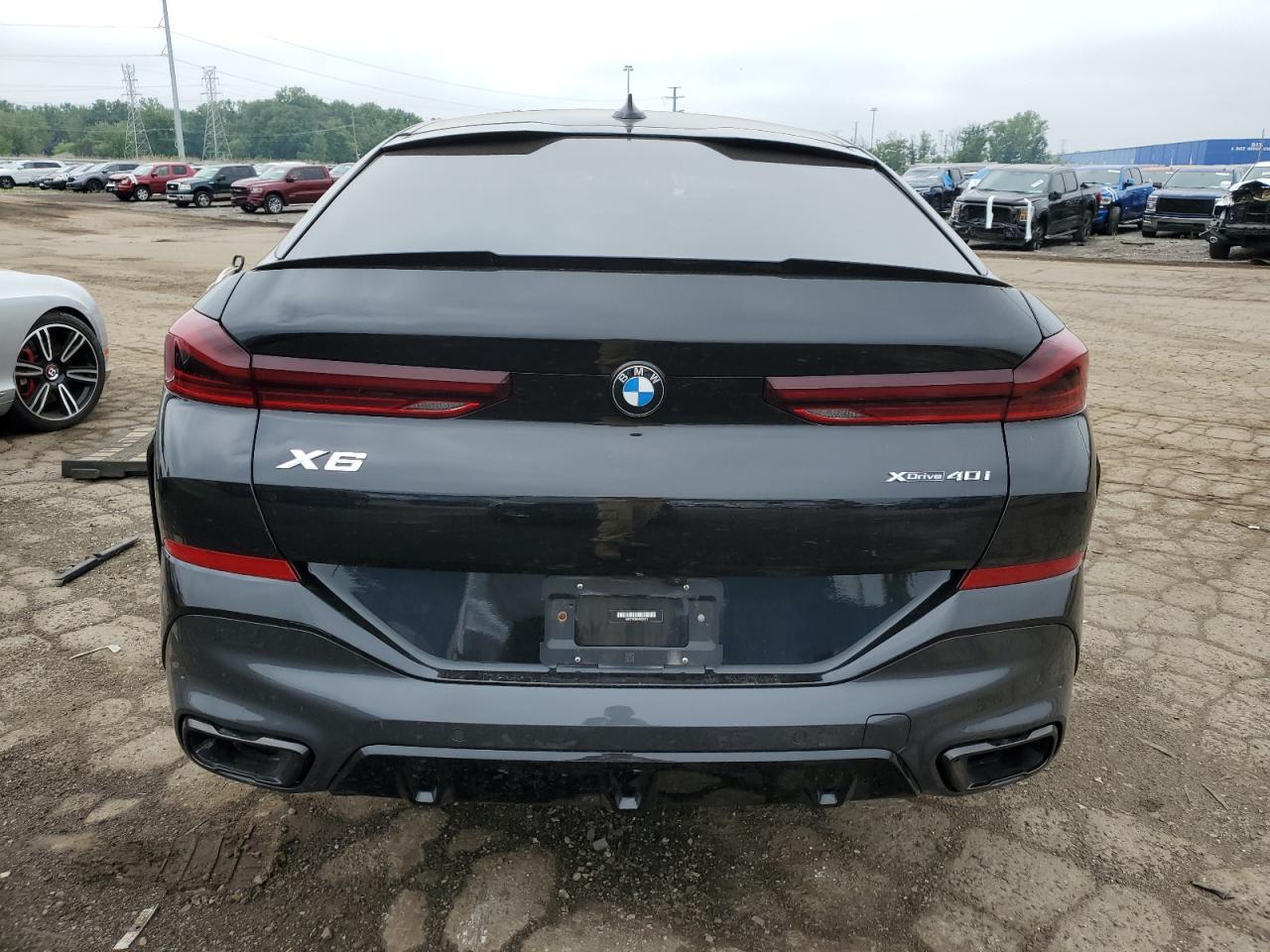 2022 BMW X6 xDrive40I VIN: 5UXCY6C04N9L23179 Lot: 56849004