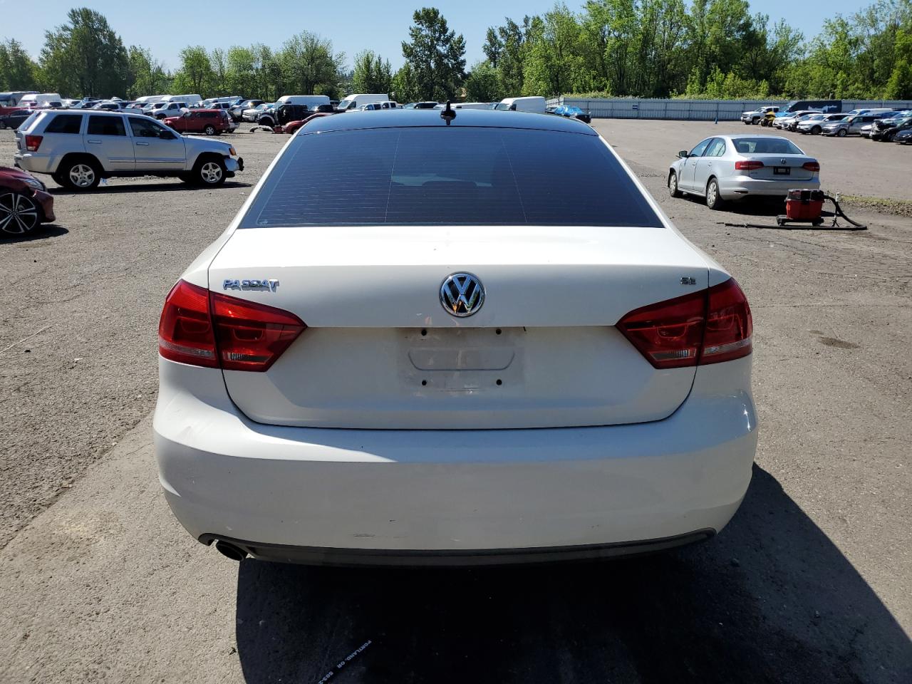 2013 Volkswagen Passat Se VIN: 1VWBP7A31DC127282 Lot: 57774504