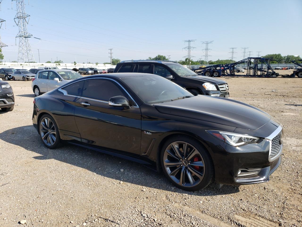 2019 Infiniti Q60 Red Sport 400 VIN: JN1FV7ELXKM441088 Lot: 59665624