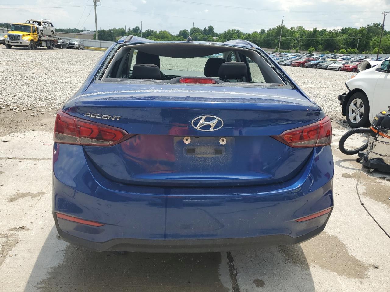 2021 Hyundai Accent Se VIN: 3KPC24A63ME153020 Lot: 55800174