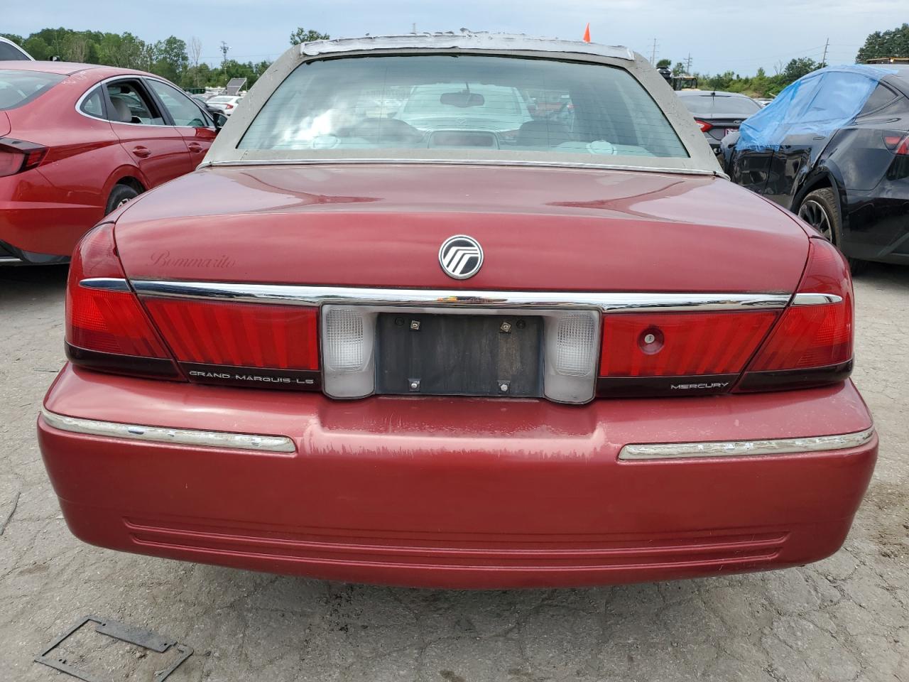 2000 Mercury Grand Marquis Ls VIN: 2MEFM75W6YX658812 Lot: 60709664