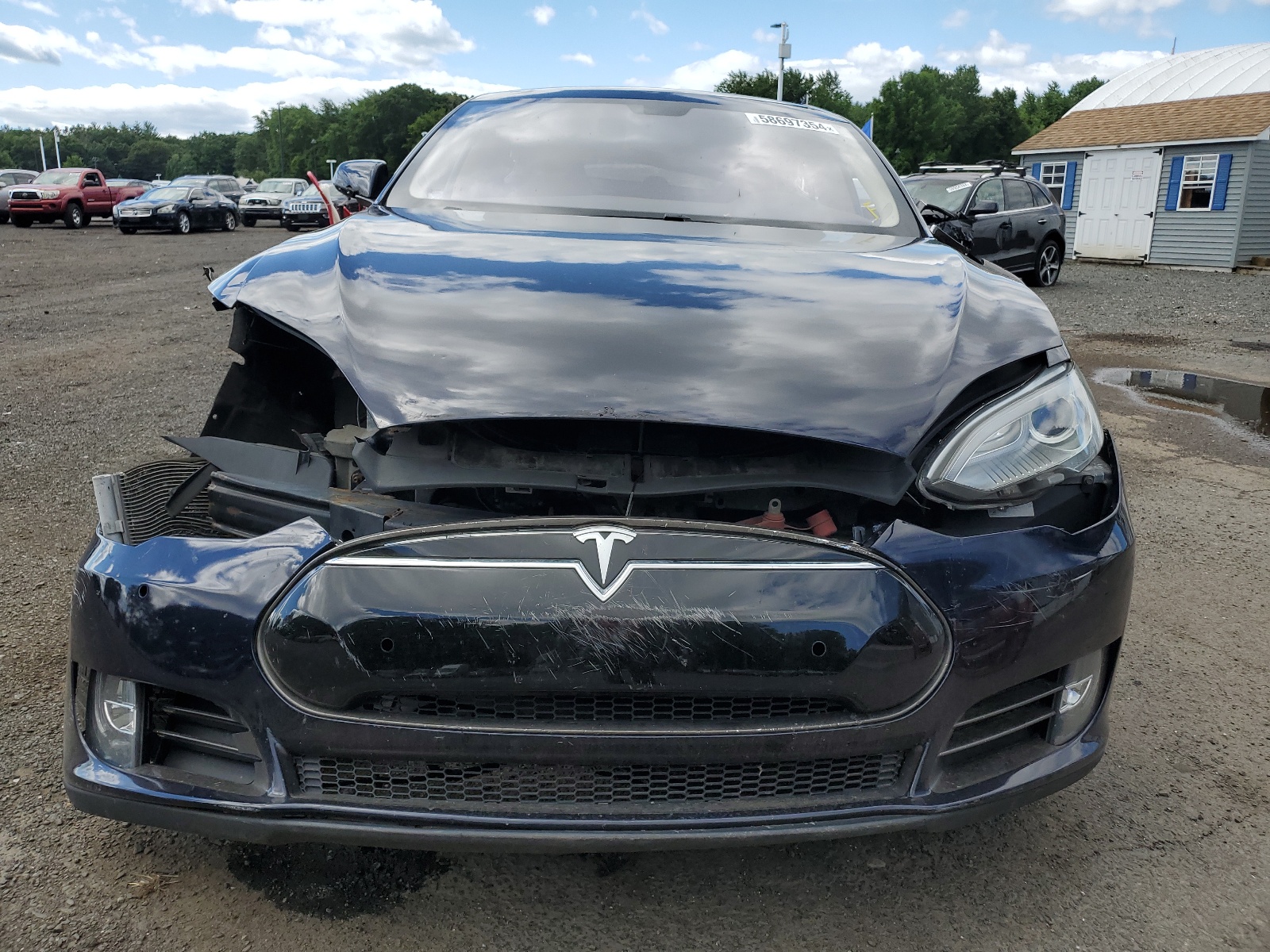 2014 Tesla Model S vin: 5YJSA1H11EFP28864