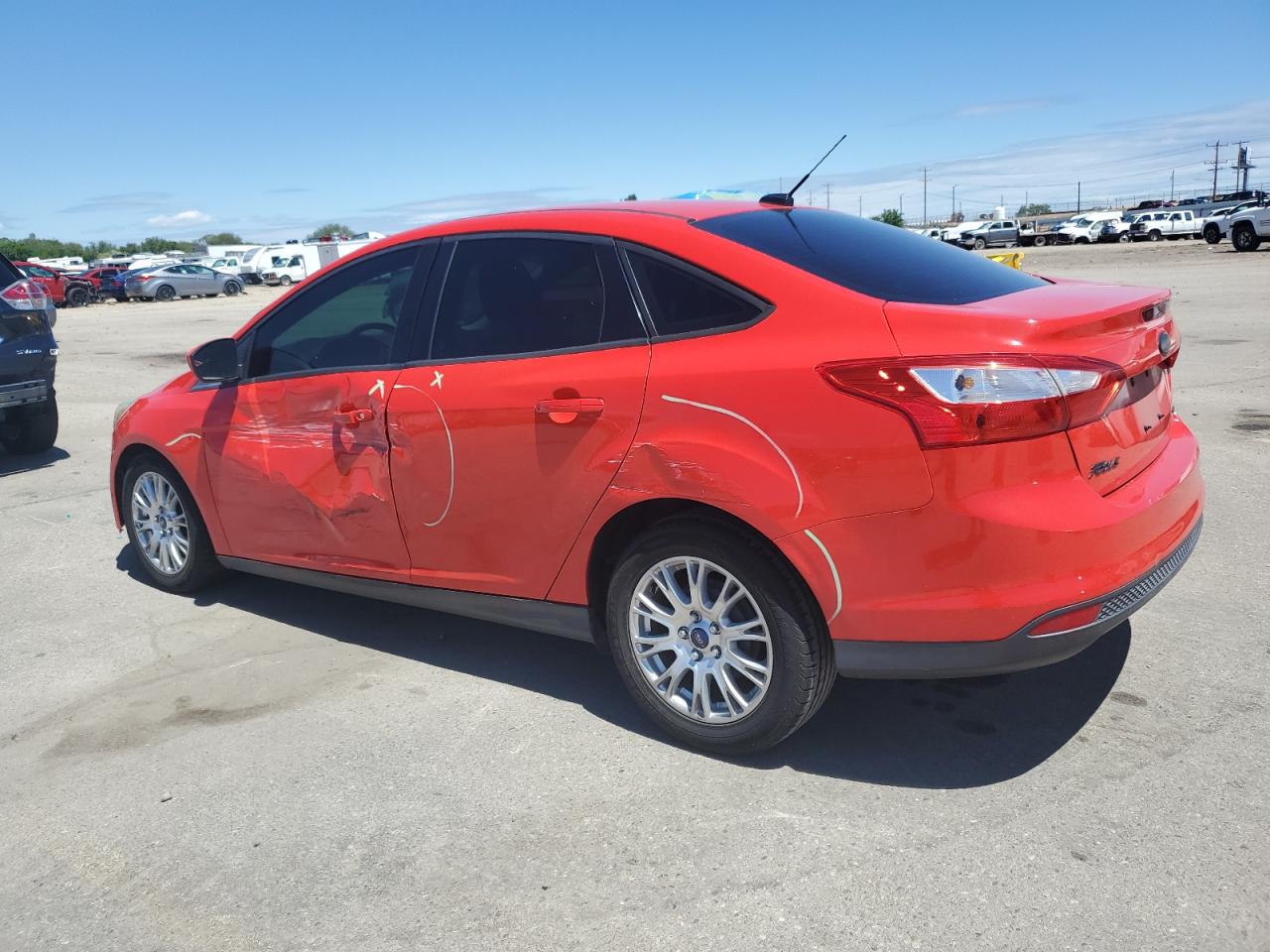 2012 Ford Focus Se VIN: 1FAHP3F21CL372951 Lot: 76483634