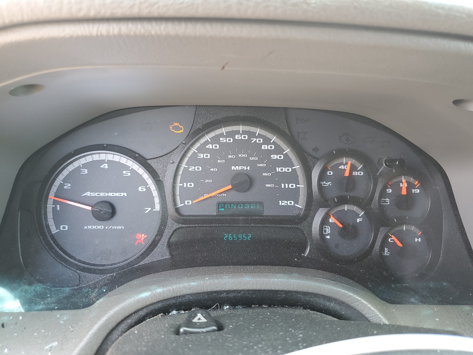 4NUDS13SX42103648 2004 Isuzu Ascender S