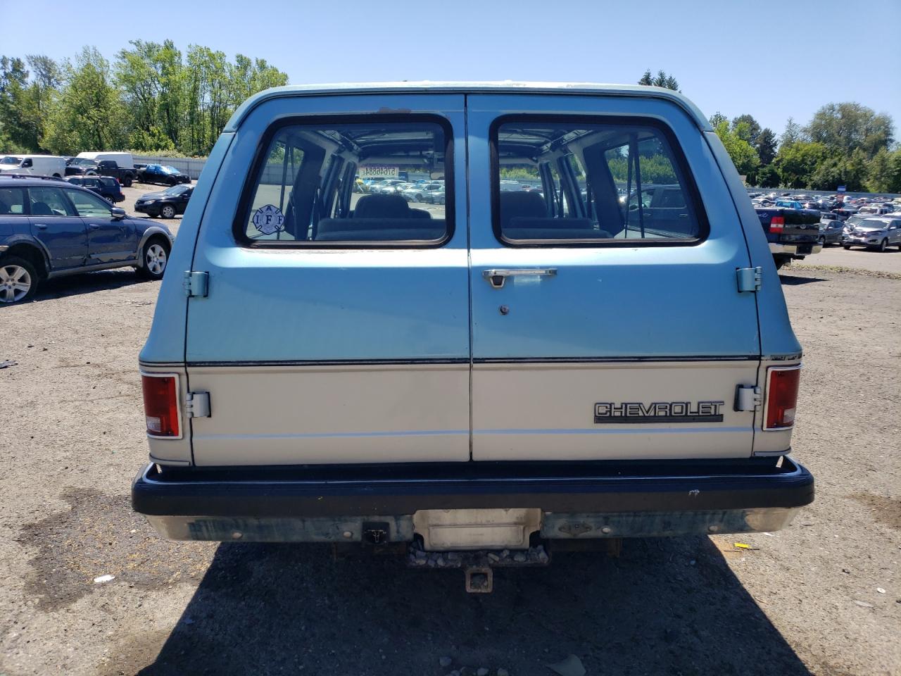 1989 Chevrolet Suburban R1500 VIN: 1GNER16K0KF191291 Lot: 57646884