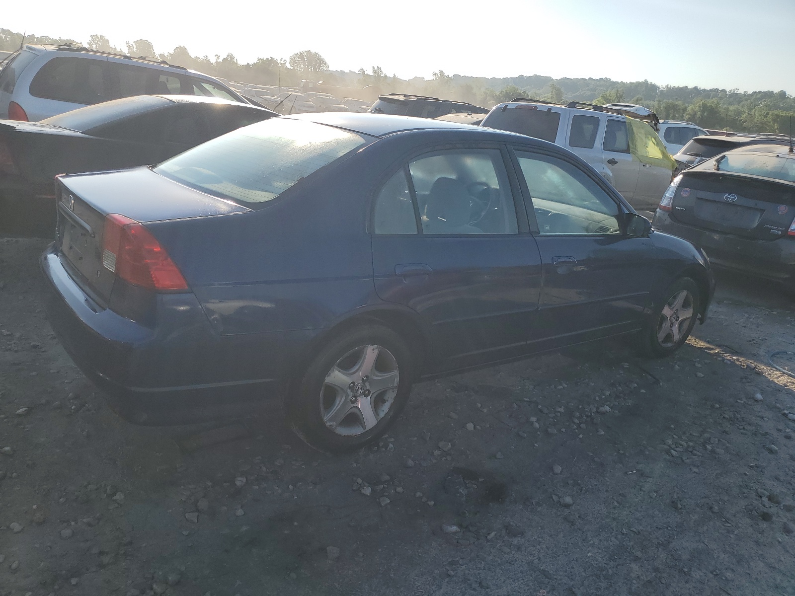 1HGES26814L016657 2004 Honda Civic Ex
