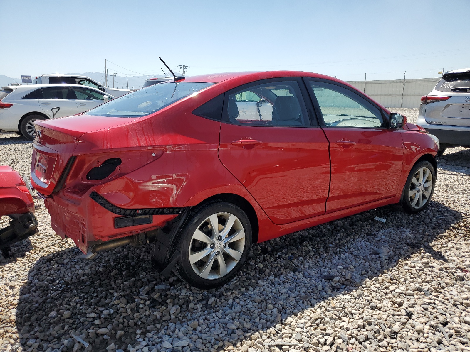 2012 Hyundai Accent Gls vin: KMHCU4AE0CU185808