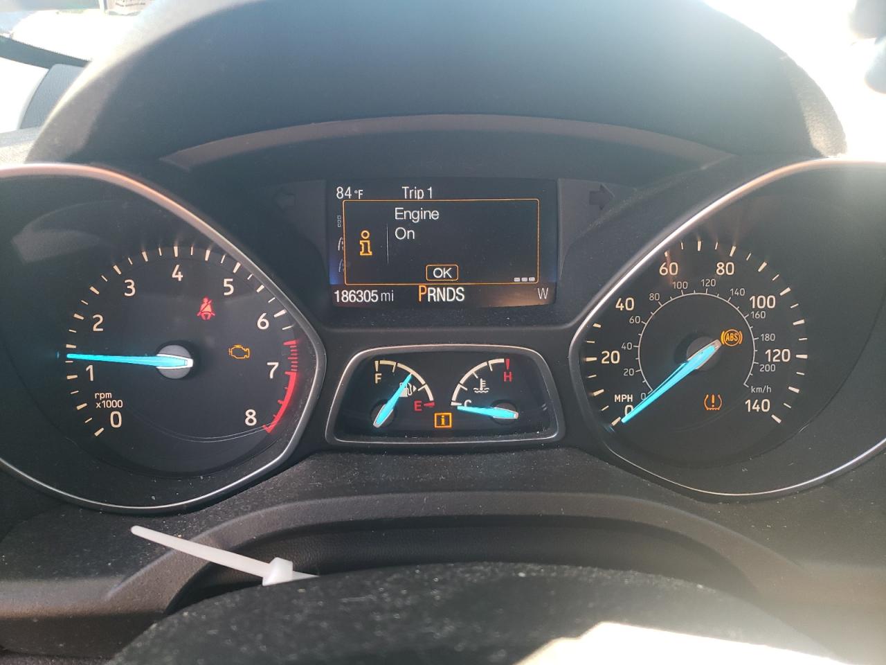 2017 Ford Escape Titanium VIN: 1FMCU9J9XHUA86887 Lot: 60154314