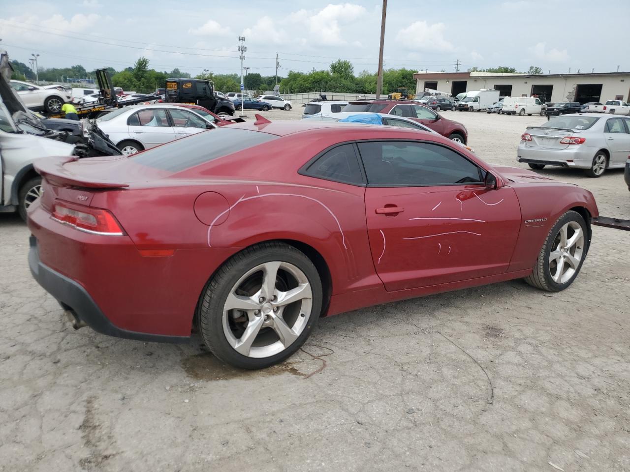 2015 Chevrolet Camaro Lt VIN: 2G1FD1E33F9242828 Lot: 59330634