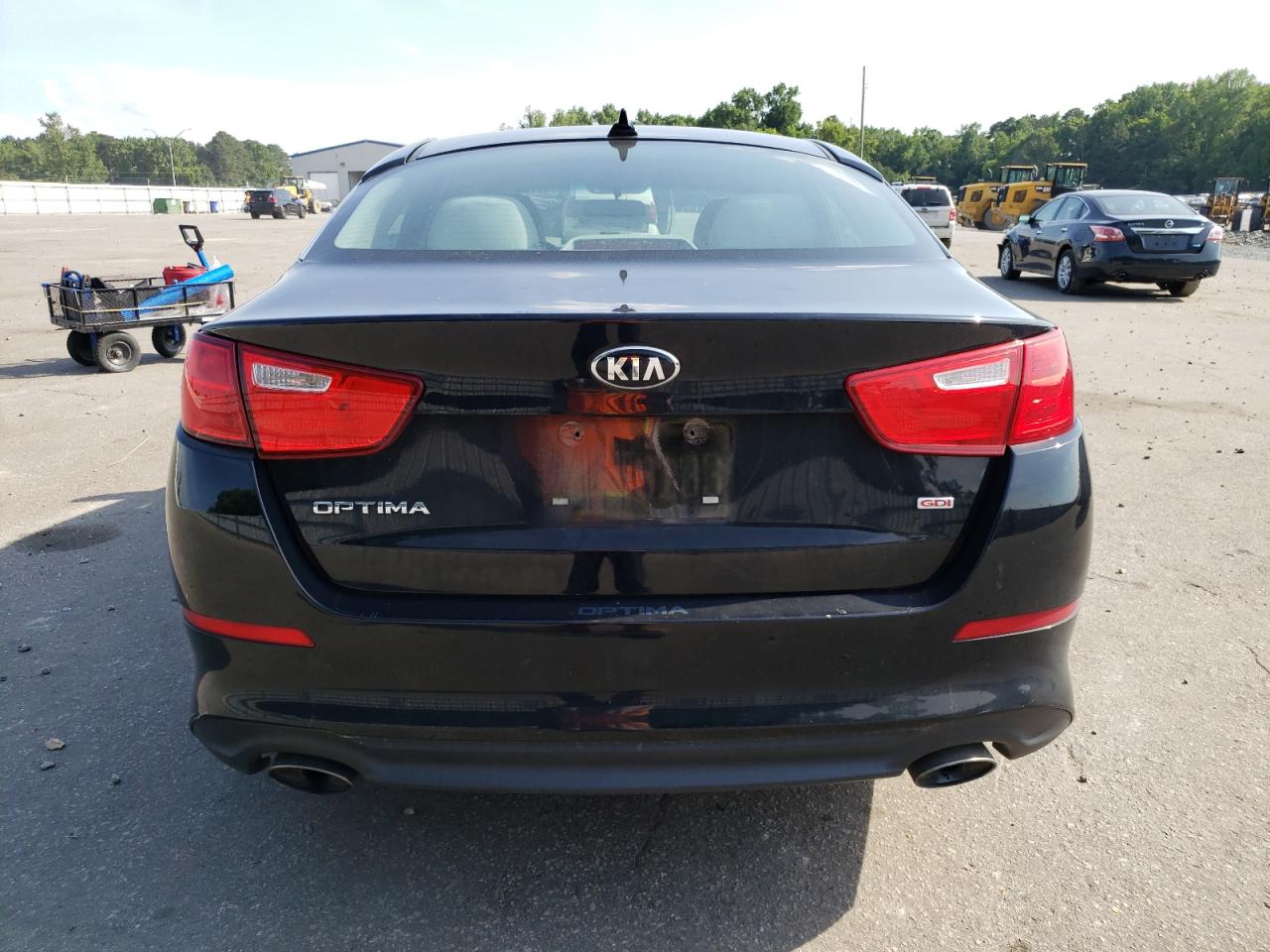 2014 Kia Optima Lx VIN: 5XXGM4A7XEG291182 Lot: 57758794