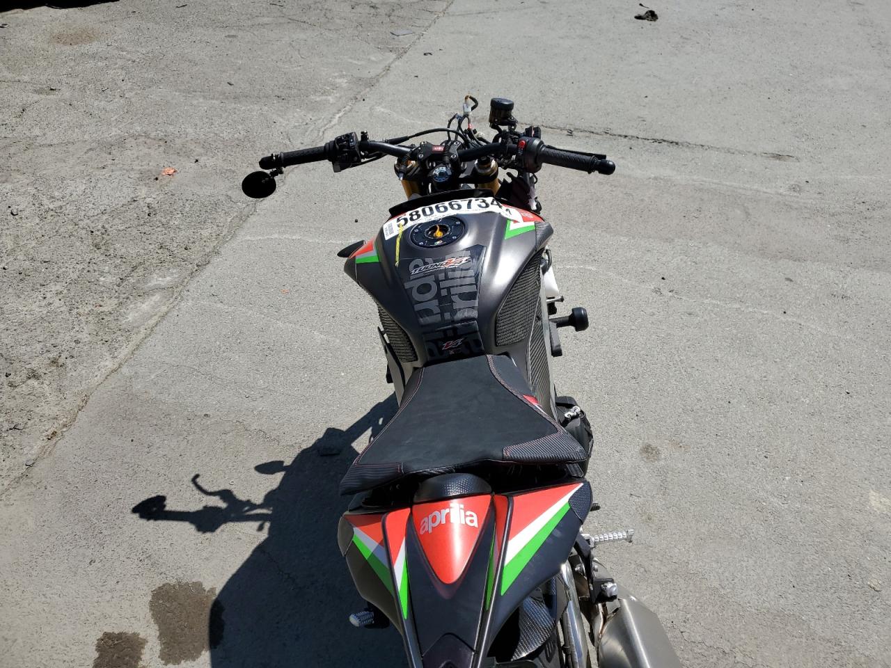 2020 Aprilia Tuono V4 VIN: ZD4KGUA13LS000526 Lot: 58066734