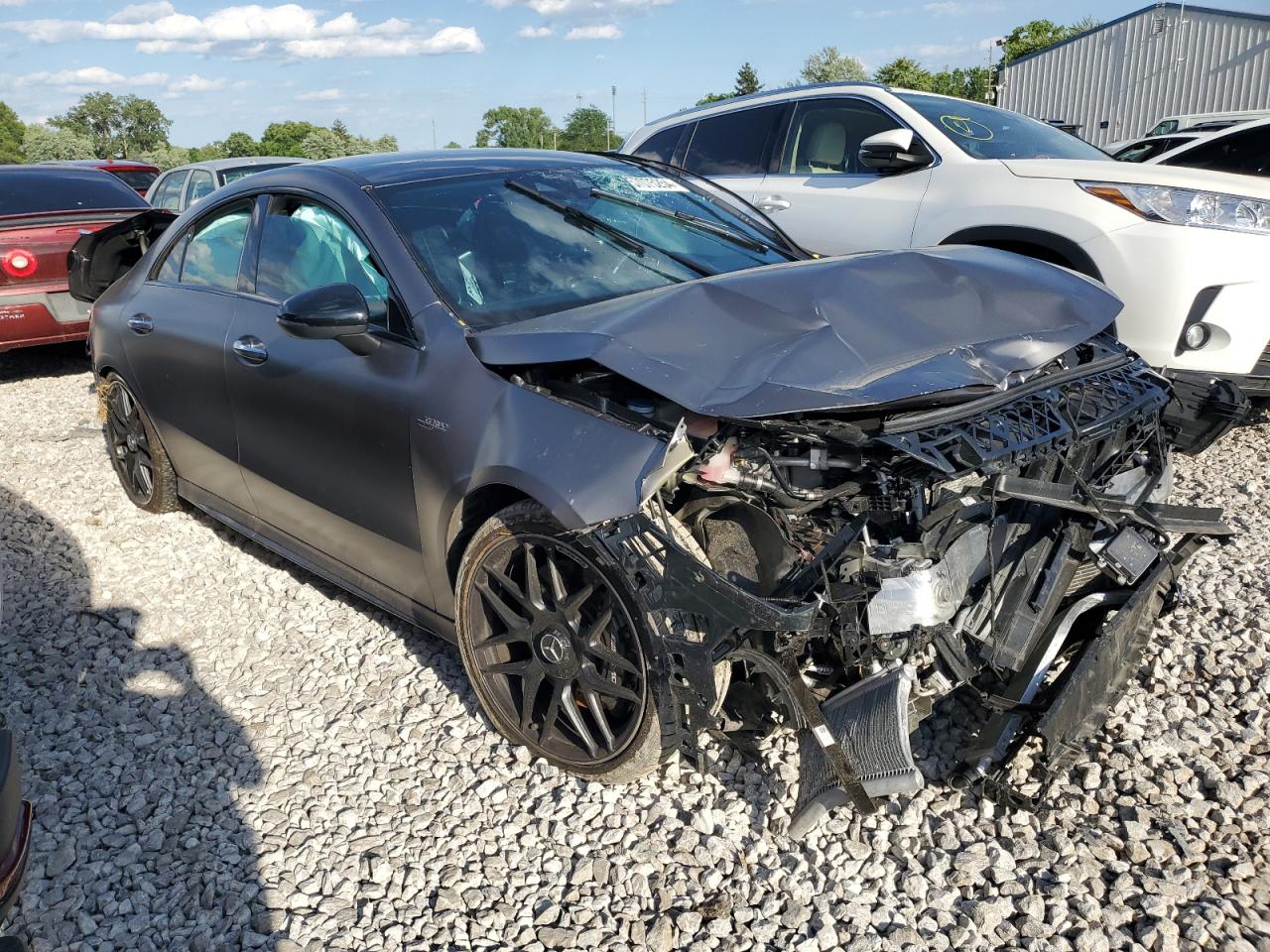 2022 Mercedes-Benz Cla 45 Amg VIN: W1K5J5DB0NN281082 Lot: 57075254