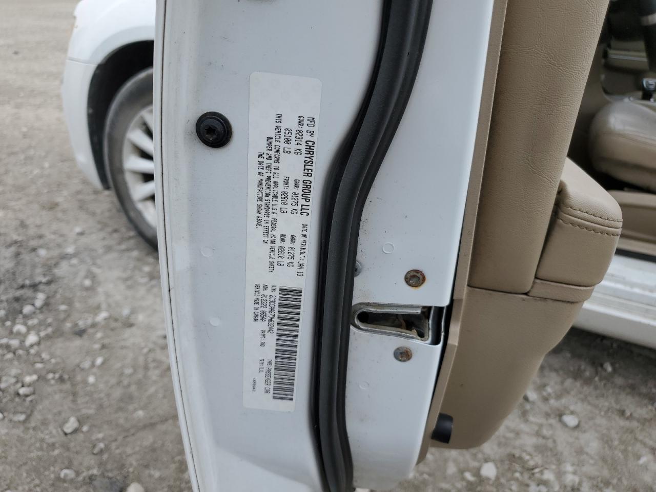 2013 Chrysler 300 VIN: 2C3CCAAG7DH632442 Lot: 58707424