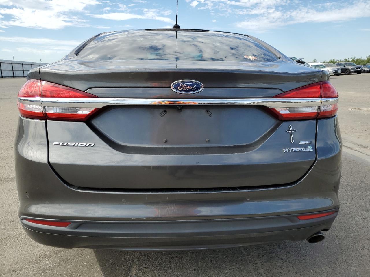 2017 Ford Fusion Se Hybrid VIN: 3FA6P0LUXHR302028 Lot: 60529134