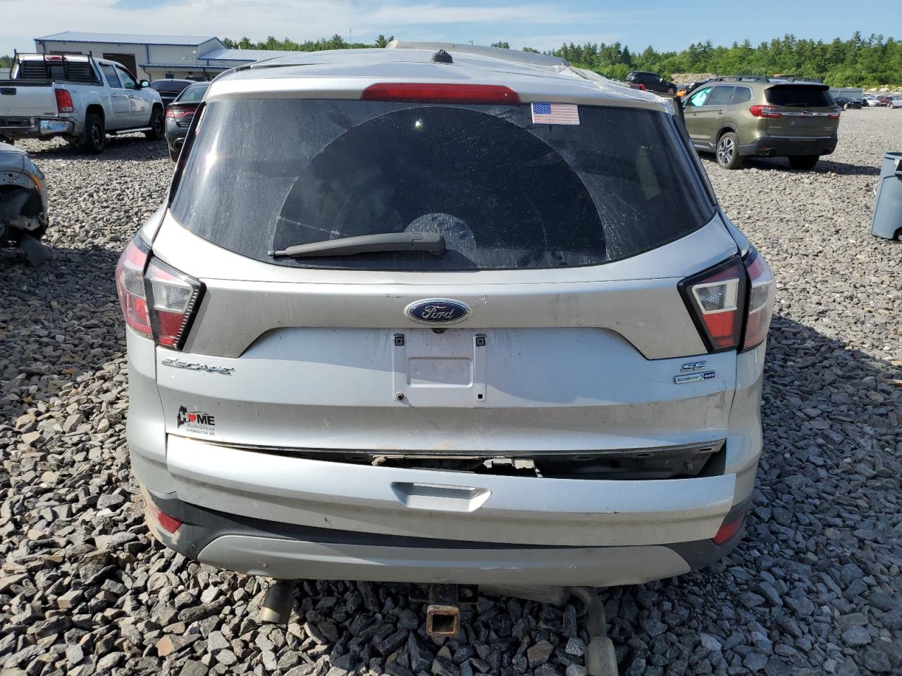 2017 Ford Escape Se VIN: 1FMCU9GD2HUC91762 Lot: 58576024