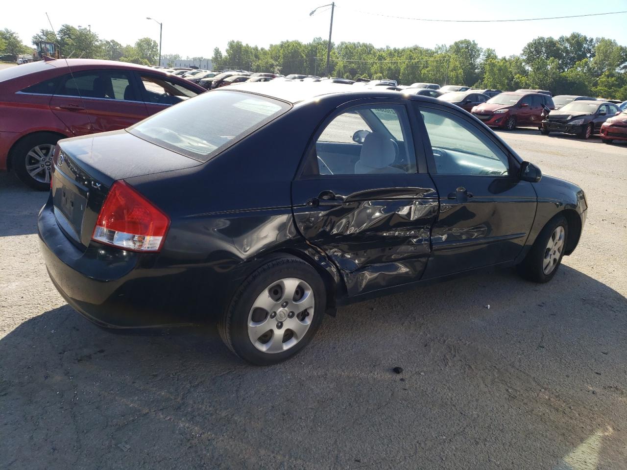 2009 Kia Spectra Ex VIN: KNAFE221295616857 Lot: 58210364