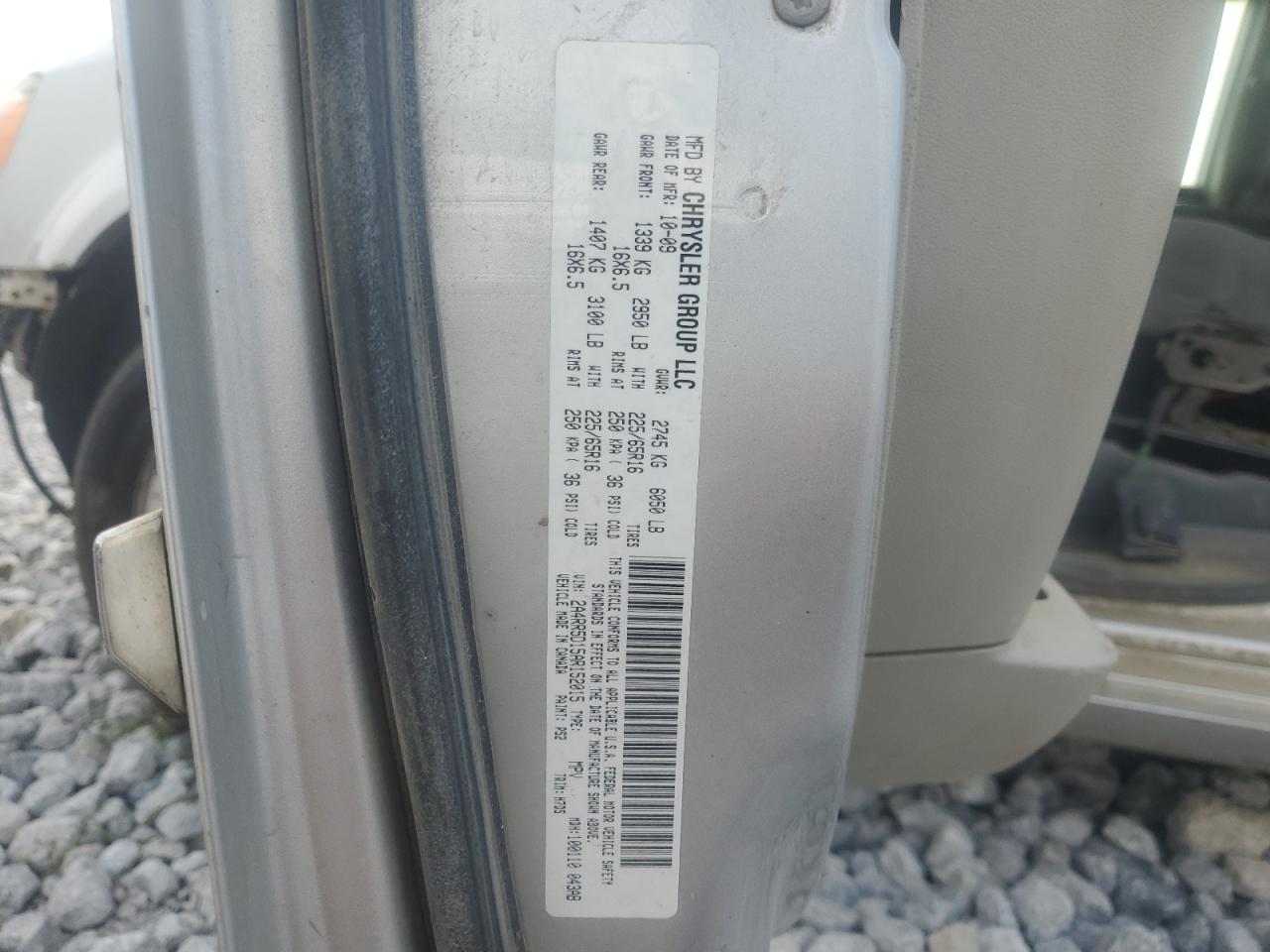 2010 Chrysler Town & Country Touring VIN: 2A4RR5D15AR152015 Lot: 60129944