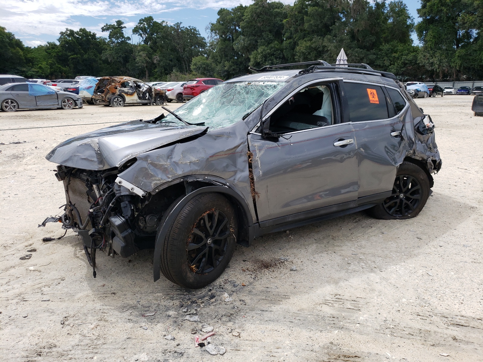 2017 Nissan Rogue Sv vin: 5N1AT2MV9HC881588