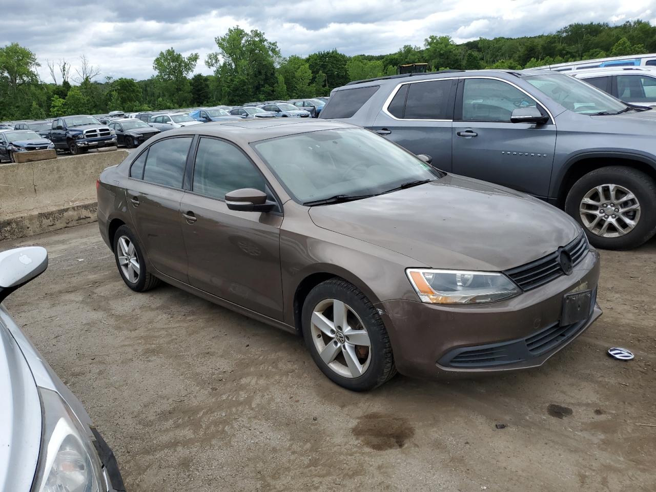 2012 Volkswagen Jetta Tdi VIN: 3VWLL7AJ4CM406463 Lot: 58745684