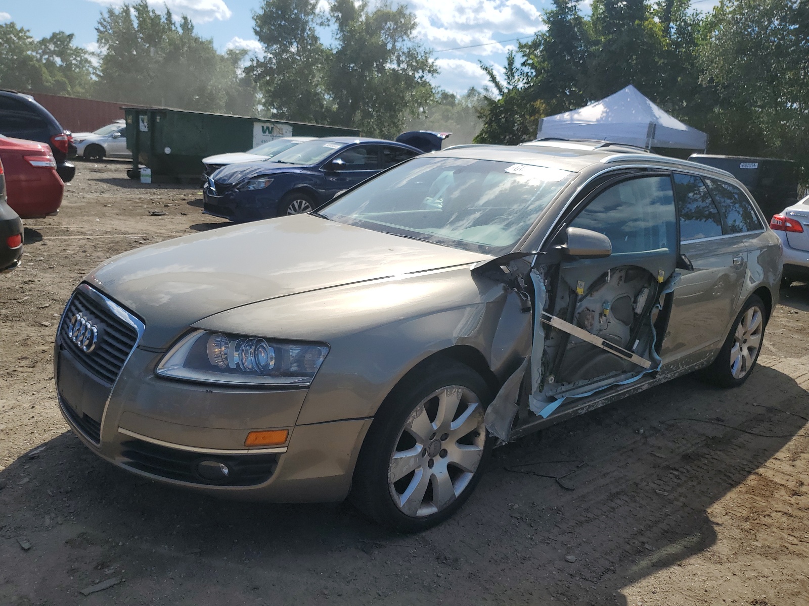 WAUKH74FX6N077024 2006 Audi A6 Avant Quattro