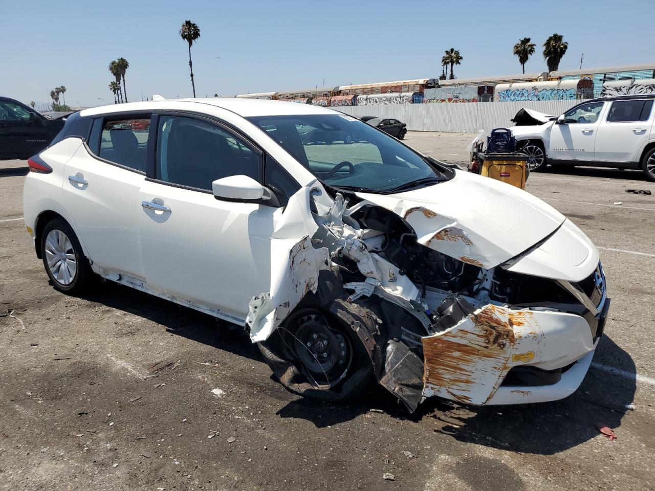 2022 Nissan Leaf S VIN: 1N4AZ1BV3NC557893 Lot: 60776844