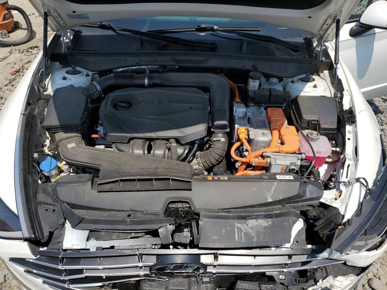 2021 Hyundai Sonata Hybrid VIN: KMHL24JJXMA033590 Lot: 59507244