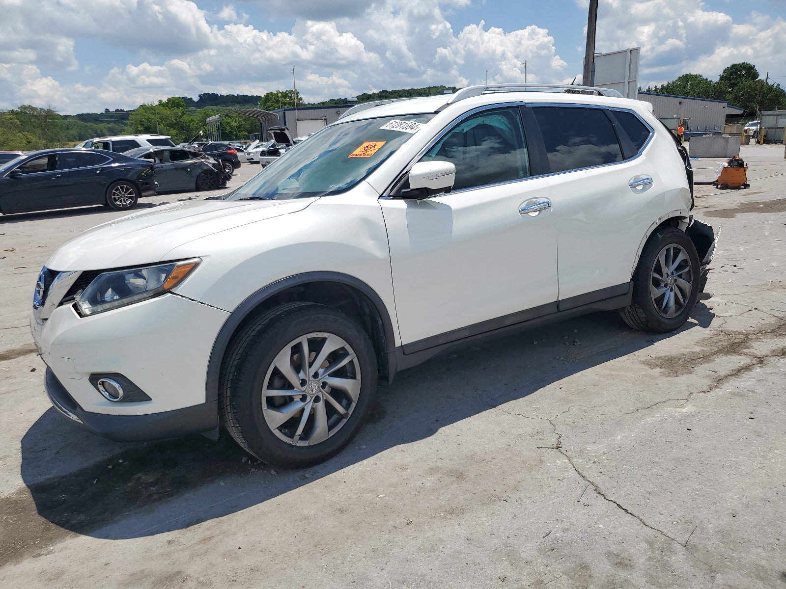 2015 Nissan Rogue S vin: 5N1AT2MT1FC859399