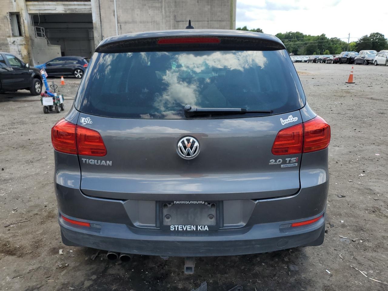 2014 Volkswagen Tiguan S VIN: WVGBV3AX0EW624792 Lot: 58478494