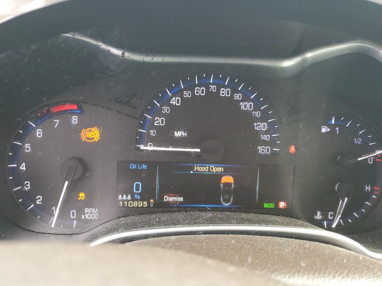 2013 Cadillac Srx Luxury Collection VIN: 3GYFNCE33DS653883 Lot: 52386665