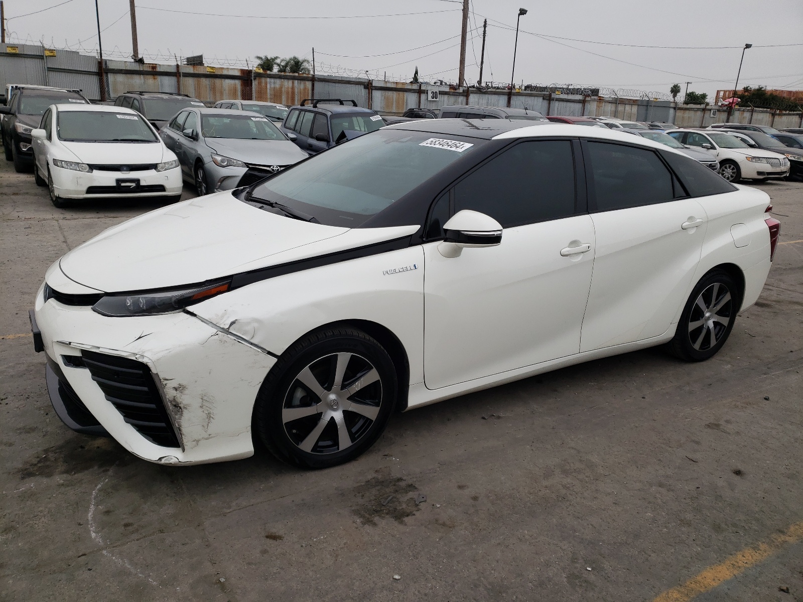 2018 Toyota Mirai vin: JTDBVRBD6JA004807