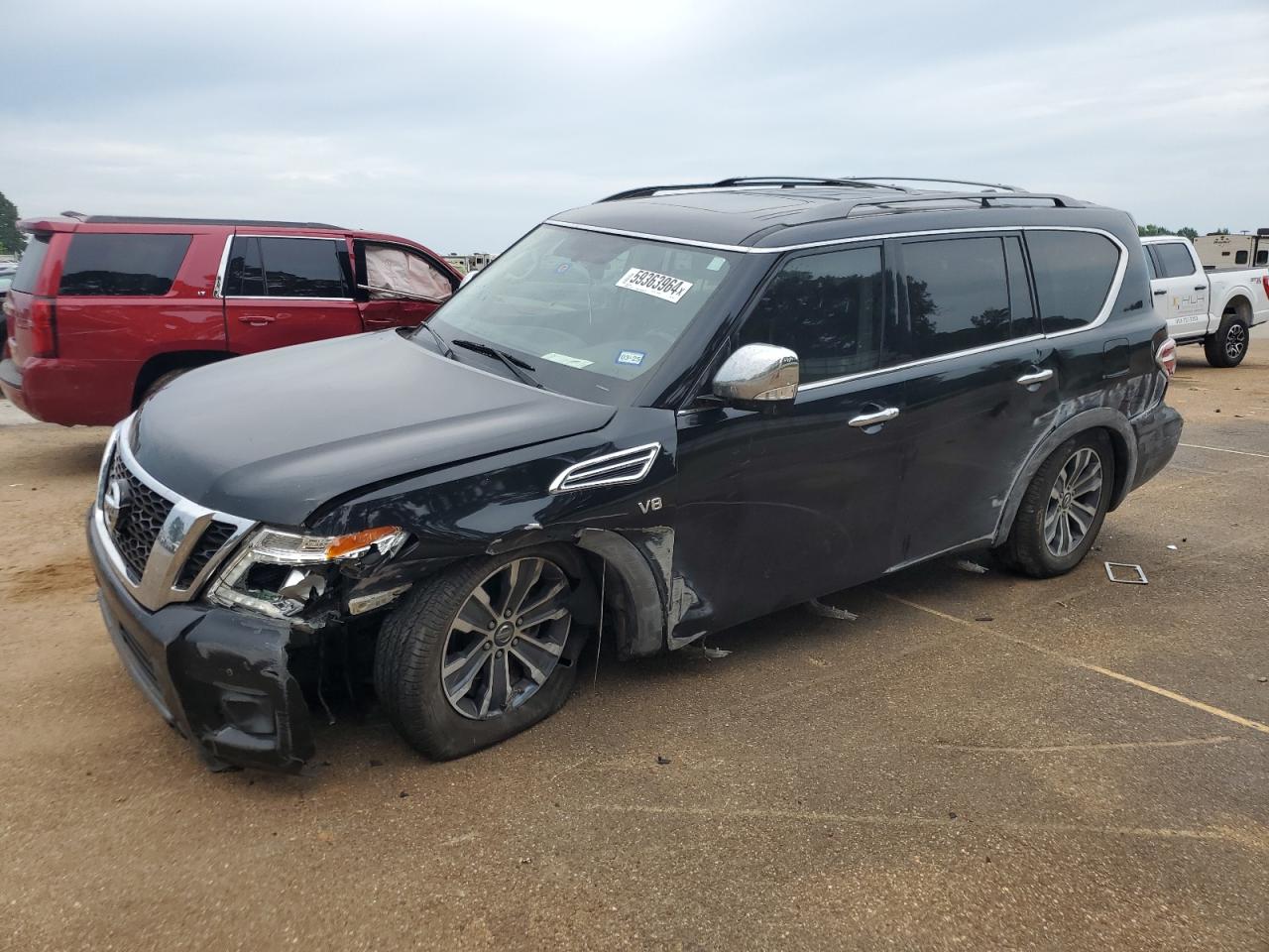2019 Nissan Armada Sv VIN: JN8AY2ND9K9094113 Lot: 59363964
