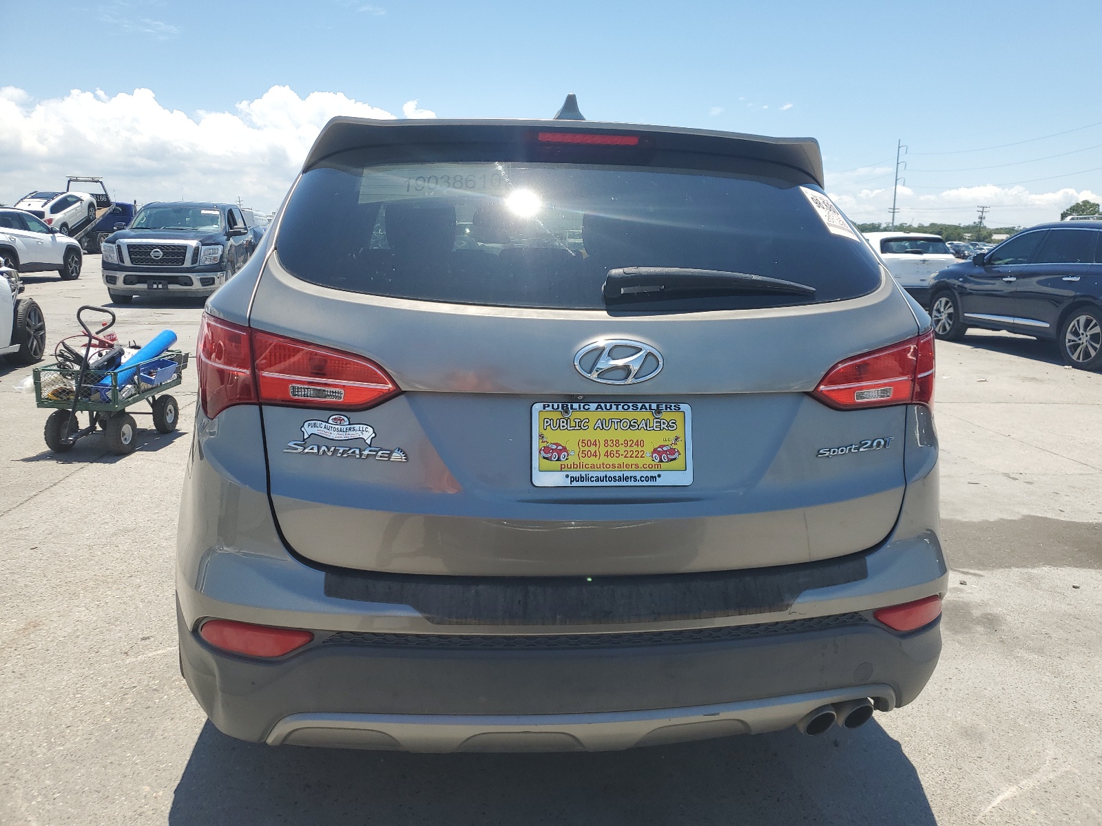 2013 Hyundai Santa Fe Sport vin: 5XYZW3LAXDG067328