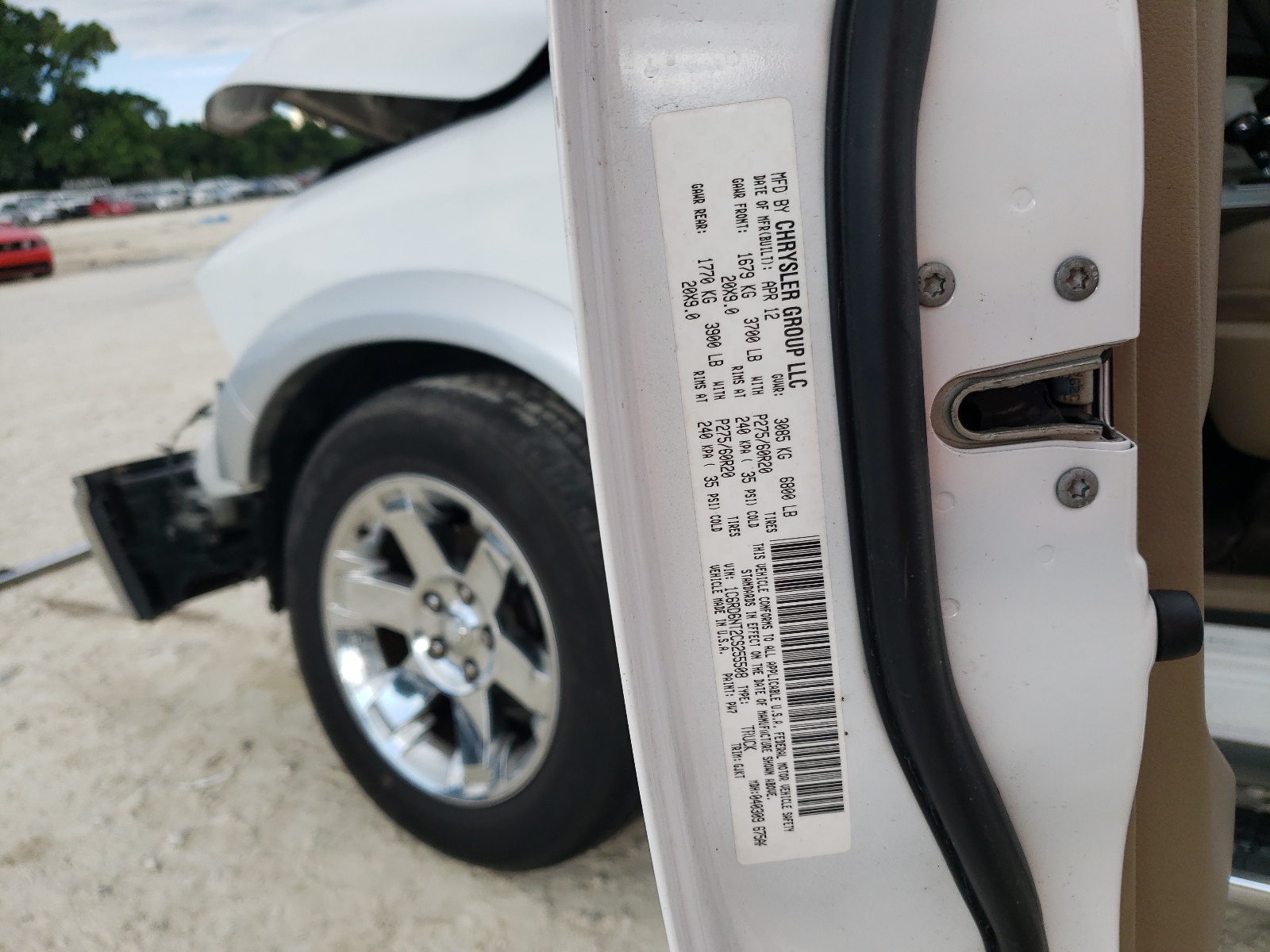 1C6RD6NT2CS255508 2012 Dodge Ram 1500 Laramie