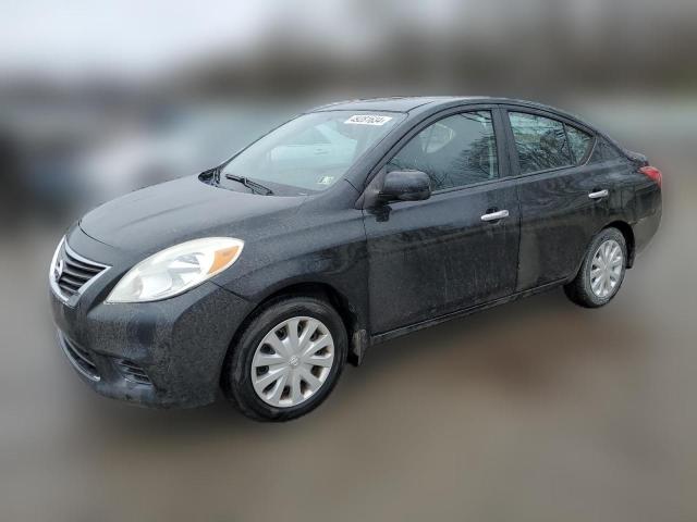  NISSAN VERSA 2012 Черный