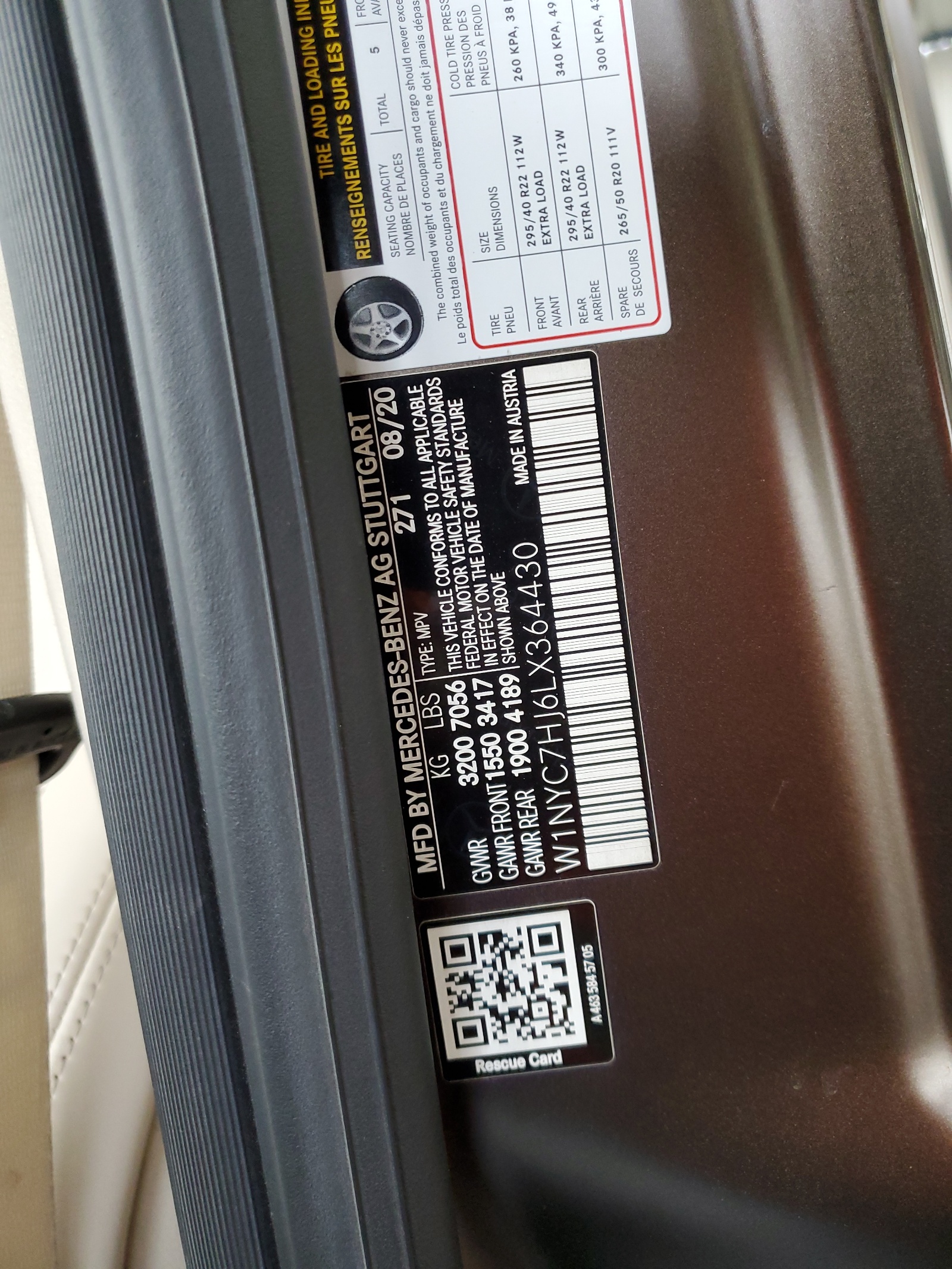 W1NYC7HJ6LX364430 2020 Mercedes-Benz G 63 Amg