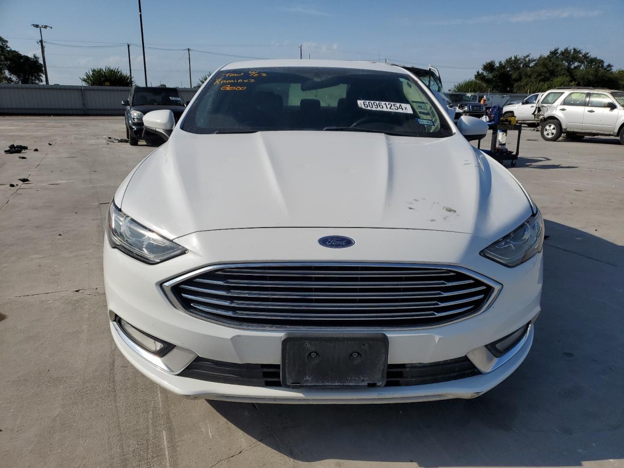 2017 Ford Fusion Se VIN: 3FA6P0HD9HR167388 Lot: 60961254