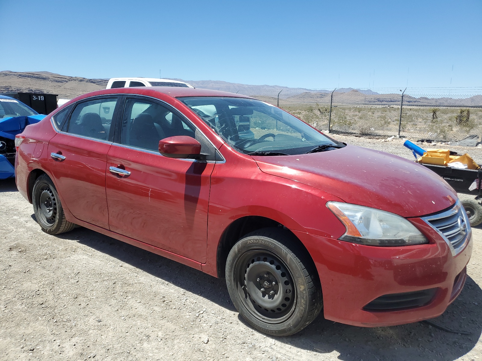 2013 Nissan Sentra S vin: 3N1AB7AP5DL715046